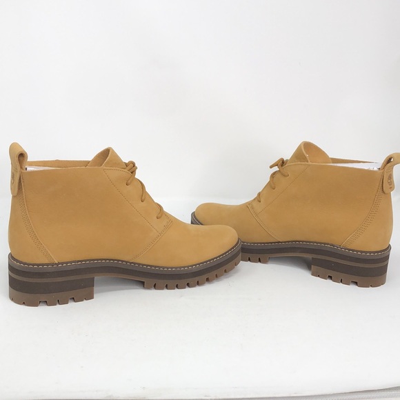Timberland Women’s Courmayeur Valley Chukka Wheat Nubuck Boots - Size 10 - Picture 14 of 15